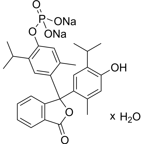 Thymolphthalein monophosphate disodium hydrate 123359-43-3
